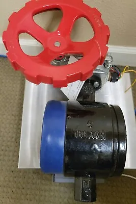 Smith-Cooper (ASC)  6   Butterfly Valve Grooved W/ Supervisory Tamper Switch • $160