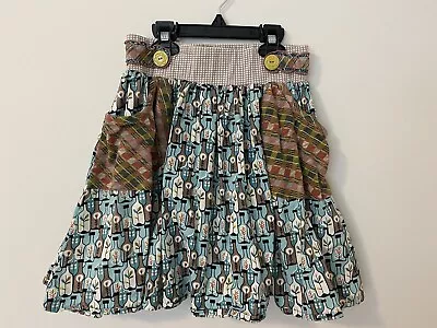 Matilda Jane Modern Art Gabby Twirl Skirt 12 Girls • $16.99