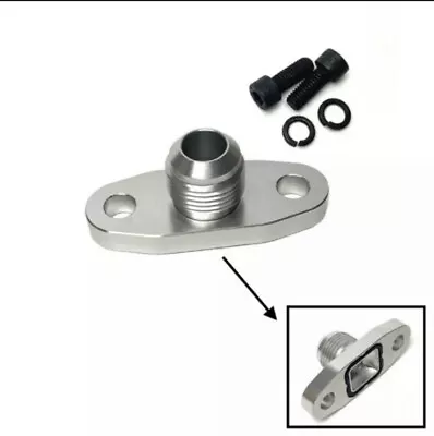 Aluminum Turbo Oil Return Drain Flange Adapter AN10 For T3 T4 GT T17 T20 T25 T28 • $13.49