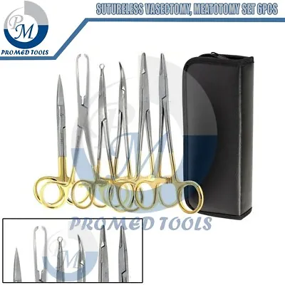 Sutureless German Vasectomy Surgical Instruments 6pcs Set For Urology Surgery • $51.99