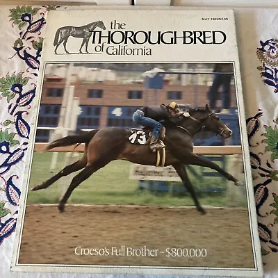 Thoroughbred Of California May 1983 Paperback Magazine Book Horse • £12.99