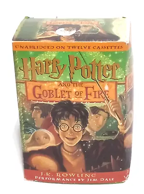 Harry Potter And The Goblet Of Fire (12) Cassette Tapes Audio Book • $15