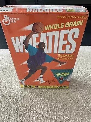 1991 Michael Jordan Wheaties Box Sealed Unopened  • $400