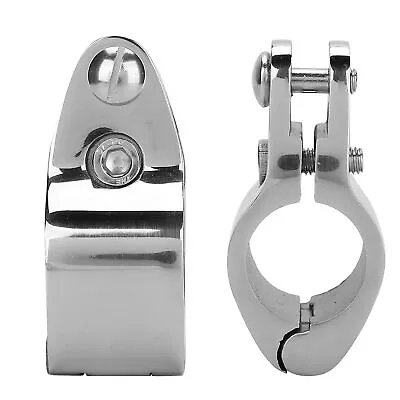 ・20mm 2pcs Stainless Steel Boat Marine Hinged Upper Jaw Slide Hardware Fittings • $15.35