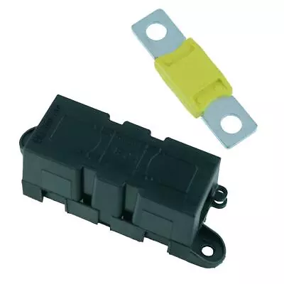 £11.49 • Buy Panel Mount Inline Mega Fuse Holder + 100A Fuse Car Van Marine Truck 12V 24V