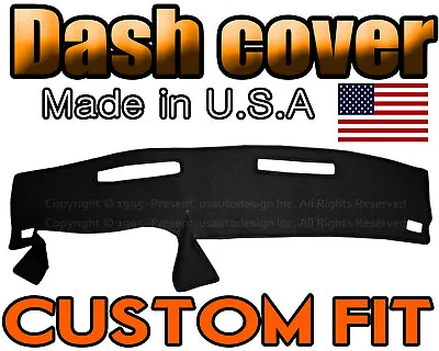 Fits 1986-1993  CHEVROLET S10  DASH COVER  DASHBOARD MAT  / BLACK • $37.90