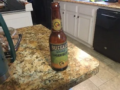 Western Beer Bottle Paper Lable Only Buffalo Brewing • $30