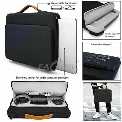 Functional Laptop Sleeve Case Bag Handbag Pouch For 13  13.3  13.5  14  NoteBook • $19.99