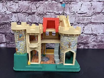 Vintage 1974 Little People Fisher Price Play Family Castle #993 CASTLE ONLY • $50