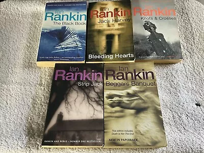 Bundle Of 5 Ian Rankin Pocket Size Paperbacks With Free Delivery  • £13.99