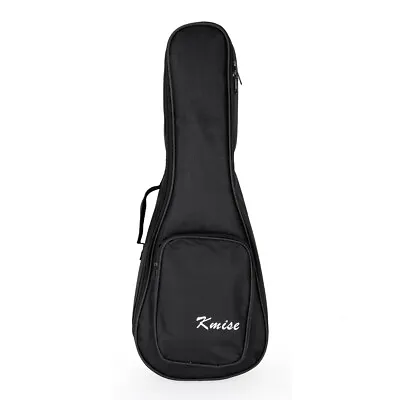 Kmise Tenor Ukulele Gig Bag 26 Inch Nylon Padded Black For 4 String Ukelele • $31.71