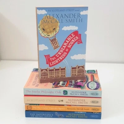 $35 • Buy 5 Book Bundle Alexander McCall Smith Paperback Novel