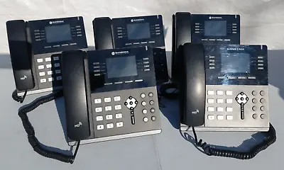 Sangoma LOT Of 5x  S500 IP Phone VoIP Desk Phone With Handsets No Ac Adapters • $150