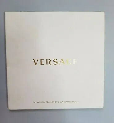 Versace 2013 Optical Frame & Sunglasses Update Catalog 87 Pages Made In Italy • $30