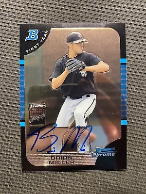 Brian Miller 2005 Bowman Chrome Rookie Autograph On Card Auto #339 • $1.99