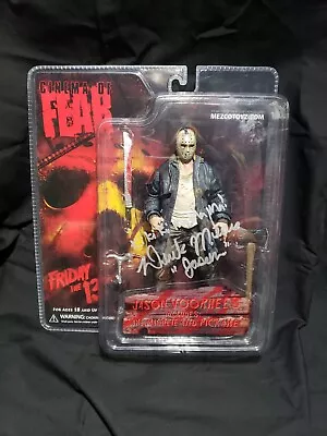 2008 Mezco Toyz Cinema Of Fear Friday The 13th Jason Voorhees Signed By D.Mears • $85