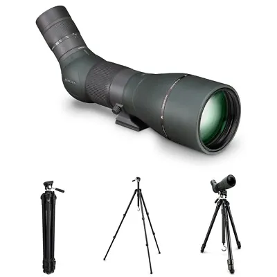 Vortex RAZOR HD 27-60X85 ANGLED Spotting Scope W/ High Country II Tripod • $1729.99