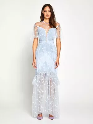 $350 • Buy Bnwt Alice Mccall Dove Blue Moon Lover Gown - Size 8 Au/4 Us (rrp $650)