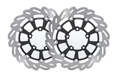 Triumph Street Triple R 765  Front Brake Rotor Disc Set Wave • $215