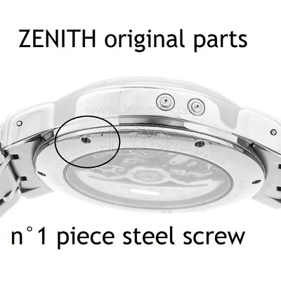Zenith Steel Screws For El Primero Chronomaster 01.0240.410 & Similar • £50.39