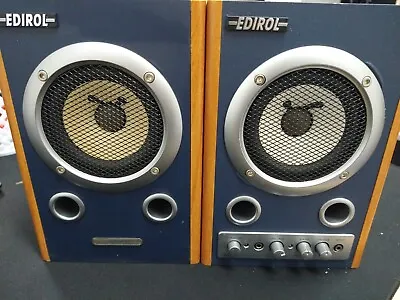 Edirol Roland Ma-7a Stereo Micro Monitor Speaker • £145.99