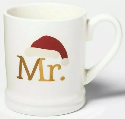 16oz Stoneware Mr. Mug Winter Christmas Coffee Cup • $15.99