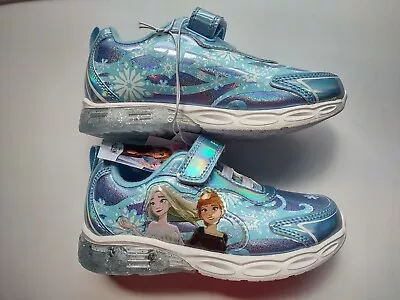 Disney Frozen Light Up Athletic Sneaker Toddler Girls Size 11 • $24.99