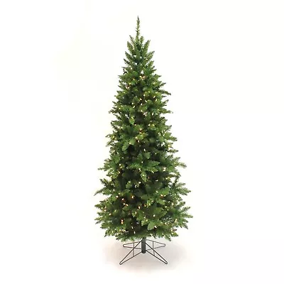 Perfect Holiday Pre-Lit Slim Artificial Christmas Tree Pencil • $179.99