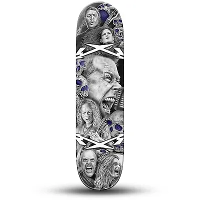 Metallica Pencil Drawn Skateboard Art Deck • $150