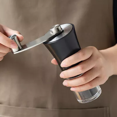 Manual Coffee Grinder Stainless Steel With Ceramic Burr Bean Mill Portable _ou • $17.75