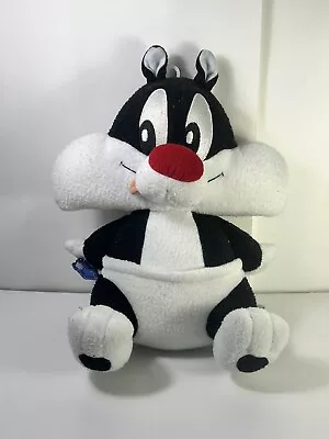 Vintage 1999 Baby Sylvester 12  Plush Warner Bros Baby Looney Tunes • $14.99