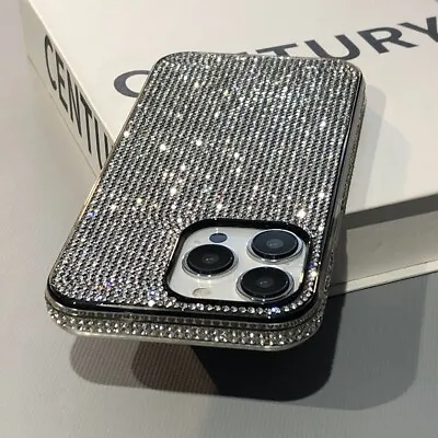 $14.99 • Buy For Apple IPhone 15 Pro Max 14 13 12 11 X 8 7 Glitter Bling Sparkle Diamond Case
