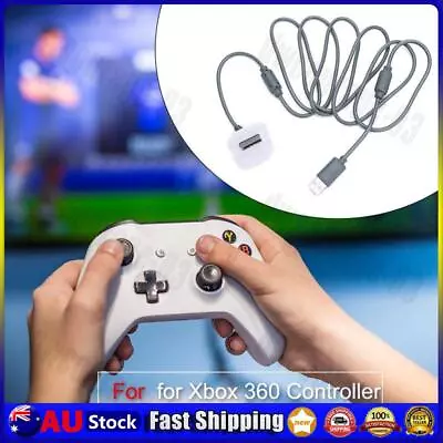 USB Controller Charging Cable Power Supply Cord For XBOX 360 Wireless Joystick • $8.22