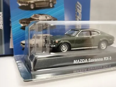 KYOSHO 1/64 MAZDA Savanna RX-3 Green Diecast Model Car  F/Shipping  F/Japan • $38