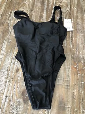 Zaful Black One Piece Swimsuit Size S NWT Cute Sexy • $10.79