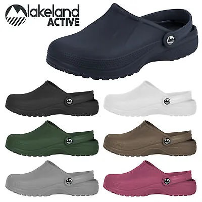 Lakeland Active Allonby Women's Classic Clogs Garden Waterproof EVA Rubber Shoes • £24.99