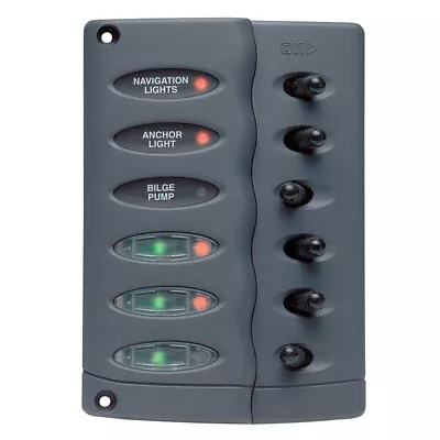 BEP Contour Switch Panel - Waterproof 6 Way • $88.59
