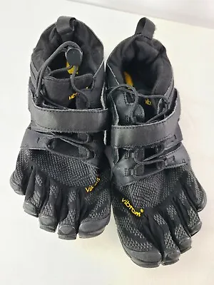 Vibram 20W7701 Women's 9-9.5 FiveFingers V-Train 2.0 Training Athlete Shoes Blk • $58.44