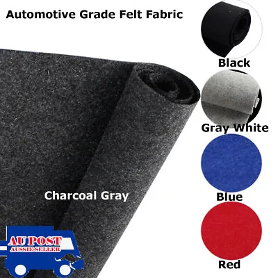 $299.85 • Buy Automotive Grade Felt Non Woven Fabric Carpet Underfelt Speaker Boot Van Lining