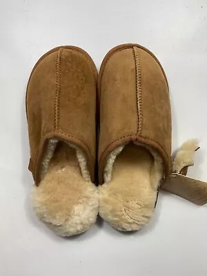 Just Sheepskin Mens Mule Slippers Size UK 7-8 • £44.99