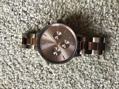 MVMT By Movado Nova Woman's Chronograph Watch 38mm D-FC01-TIRG Rose Gold Gray • $85