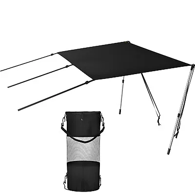 VEVOR T-top Shade Extension 5'x5' T-top Extension Kit With Telescopic Poles • $42.99