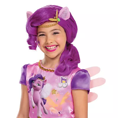 Girls My Little Pony Pipp Petals Halloween Wig • $11.99