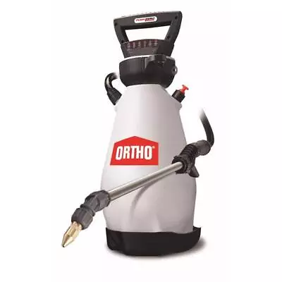 Ortho Black/White Adjustable Tip Battery Operated Compressed Air Sprayer 2 Gal. • $99.78