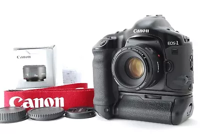 Count 066 [MINT+++ / 50mm F1.8 II ] Canon EOS 1V HS Film Camera Body PB-E2 JAPAN • $879.99