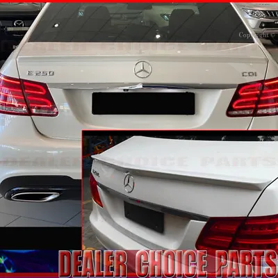 Spoiler For 2010 2011 2012 13 14 2015 2016 Mercedes W212 E-Class Lip UNPAINTED • $547.65