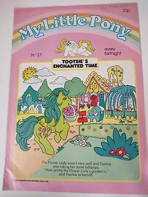 My Little Pony G1 Magazine Retro UK  Comic Vintage Issue No. 37 1987 • $13