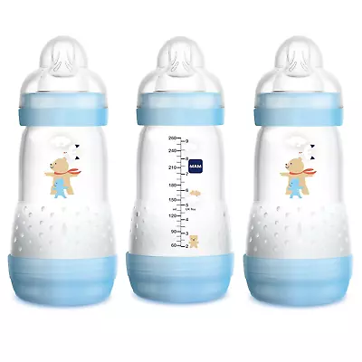 Newborn Essentials  Feed Soothe  Set 3 Piece Easy Start Anticolic Baby Bottles • $29.18