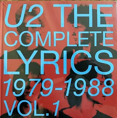 U2 The Complete Lyrics 1979 - 1988 Vol 1 Book NEW Collectors Still Sealed • $5