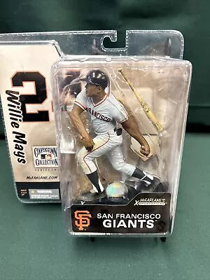 McFarlane Willie Mays Figure San Francisco Giants Cooperstown Collection 2 New • $50